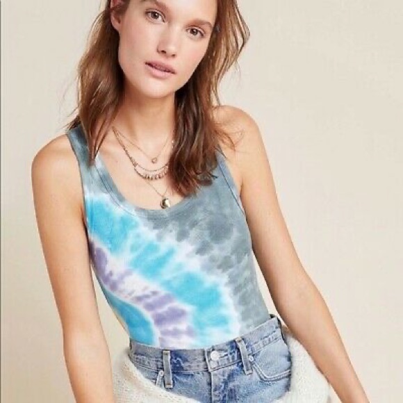 Worn once! AGOLDE rib tank bodysuit size M - Picture 1 of 3